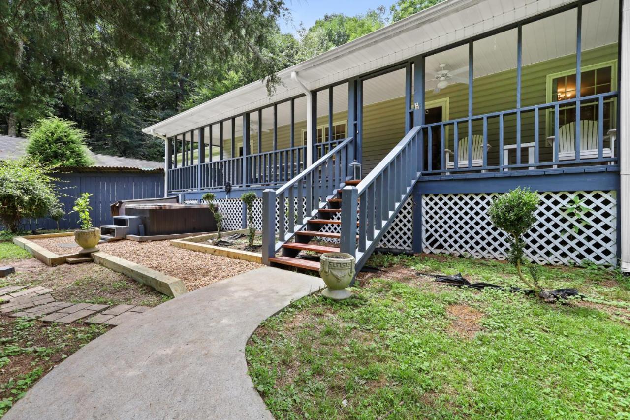 2 Separate Cabins Along A Peaceful Creek With Resort Amenities Ellijay Eksteriør billede