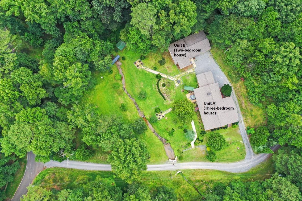 2 Separate Cabins Along A Peaceful Creek With Resort Amenities Ellijay Eksteriør billede