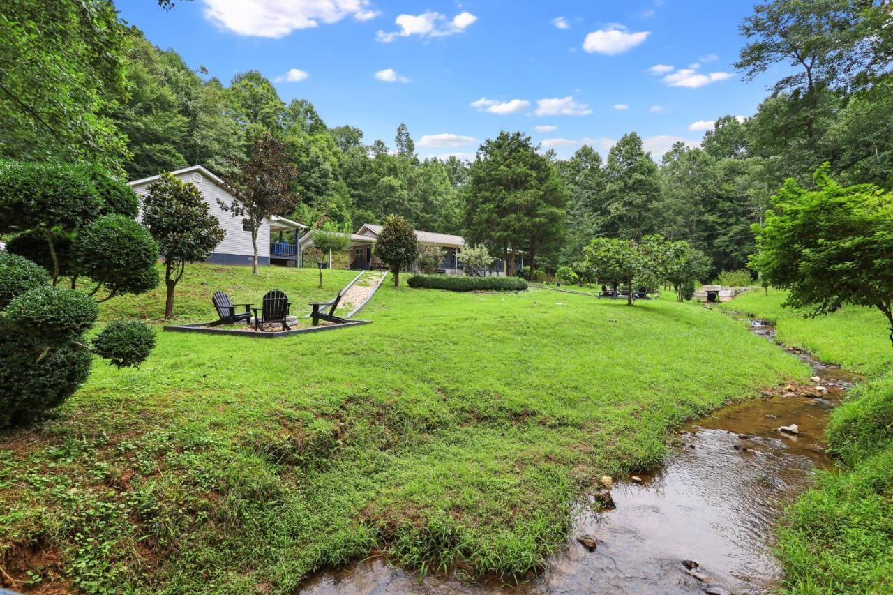 2 Separate Cabins Along A Peaceful Creek With Resort Amenities Ellijay Eksteriør billede